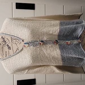 Ani Barrie Unique Button Front Sweater